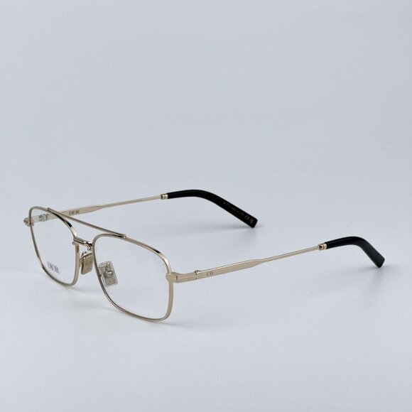 Dior Men BRAND NEW Eyeglasses Metal Shiny Clear Gold Geometric DM50057U 032 - Picture 6 of 9